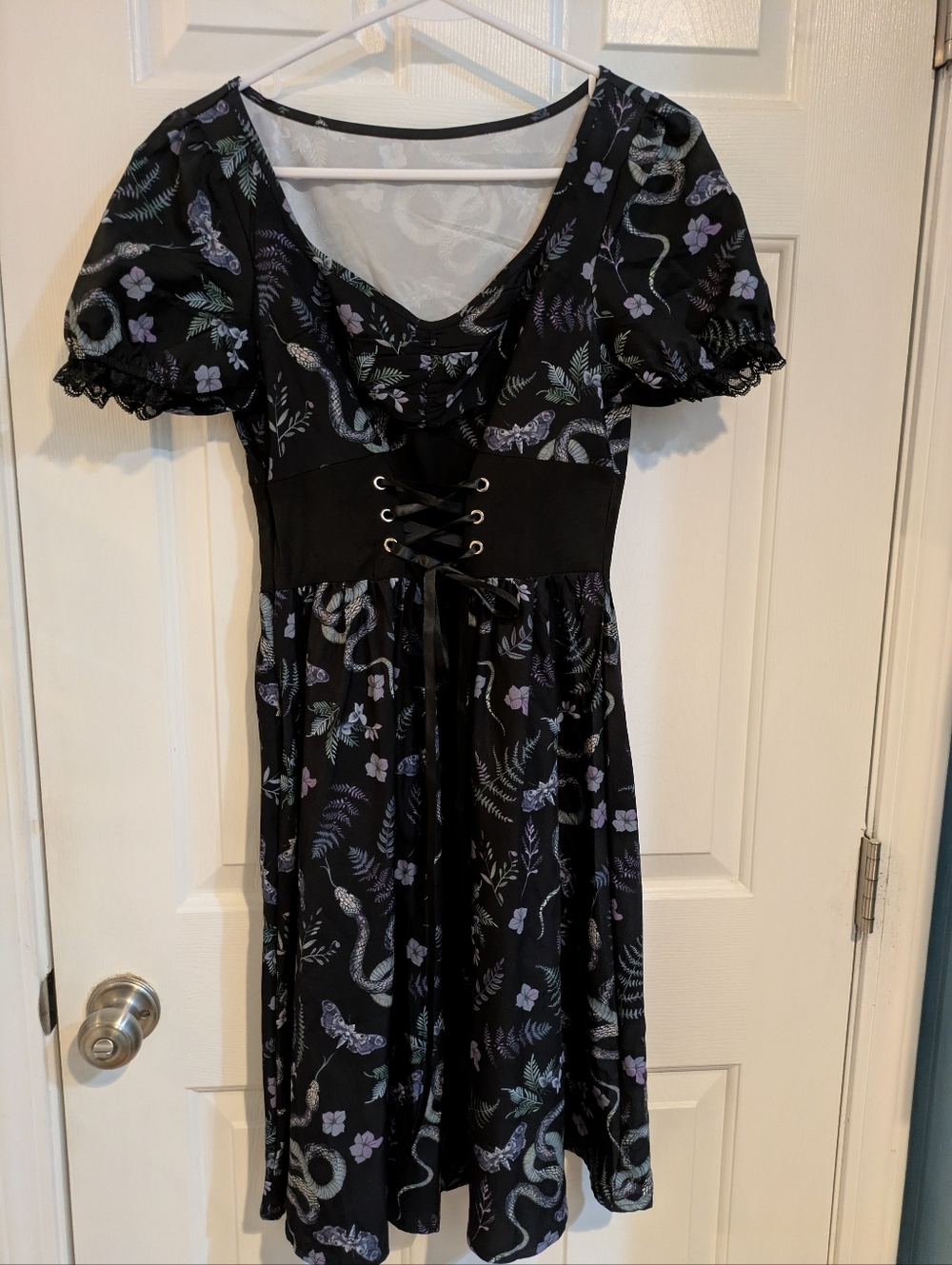 Snake Print Dress